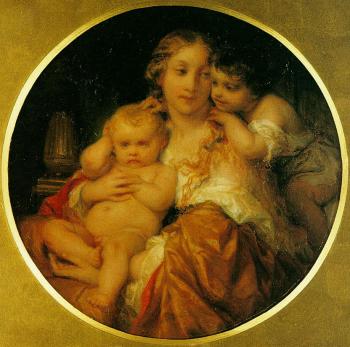 保羅 德拉羅什 mother and child 保羅 德拉羅什 mother and child
